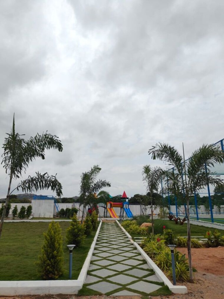 Garden, vardhan-green-homes  517 Sq.Yd. Plot In Srisailam Highway Hyderabad 9751504