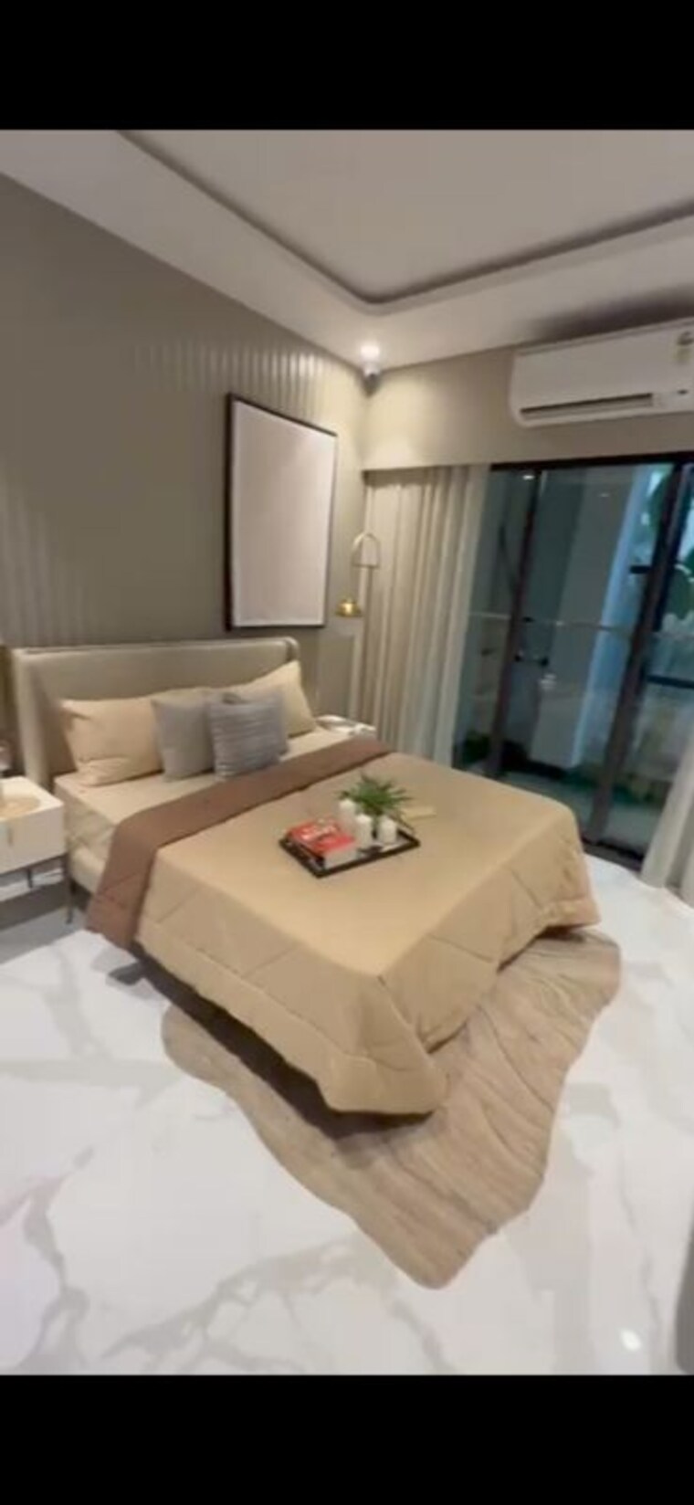 Master Bedroom, runwal-woods 3 Bedroom 1258 Sq.Ft. Apartment In Chembur Mumbai 10004007