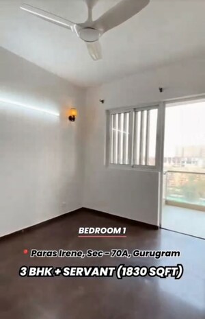 Room in 3 BHK Apartment at Paras Irene, Sector 70a – for Rent