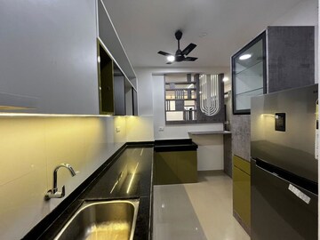Kitchen in 2 BHK Builder Floor at Skyi Manas Lake, Bhukum – for Rent