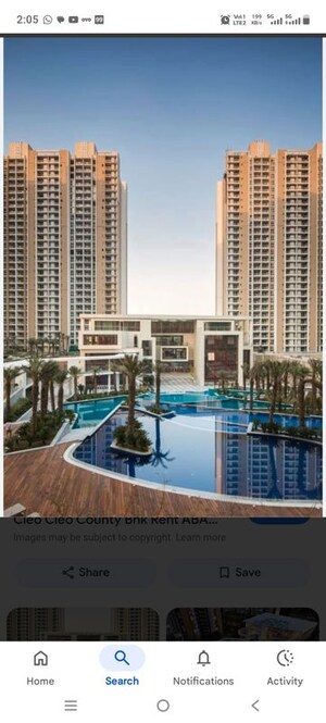 3 BHK Apartment – Exterior View View at ABA Cleo County, Sector 121 - for Sale