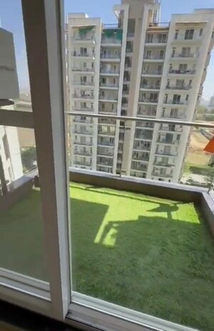 Balcony in 3 BHK Apartment at Microtek Greenburg, Sector 86 – for Rent