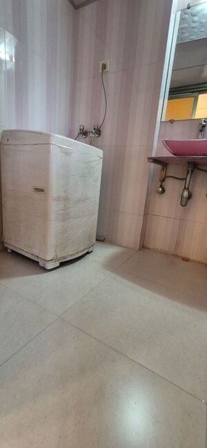 Bathroom in 2 BHK Apartment at Golden Isle, Goregaon East – for Rent
