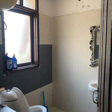 Bathroom in 2 BHK Apartment at Maya Garden City, Nagla Road – for Rent
