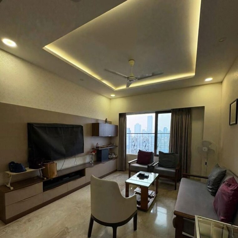 Living Room, sion 3 Bedroom 1300 Sq.Ft. Apartment In Sion Mumbai 10004423
