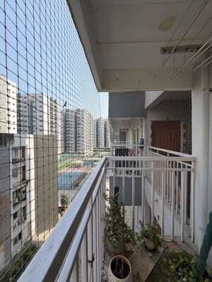 Balcony in 2 BHK Apartment at Anuhar Yellow Blooms, Manikonda – for Rent