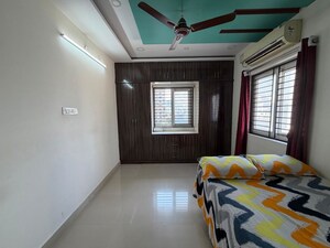 Bedroom in 2 BHK Apartment at Anuhar Yellow Blooms, Manikonda – for Rent