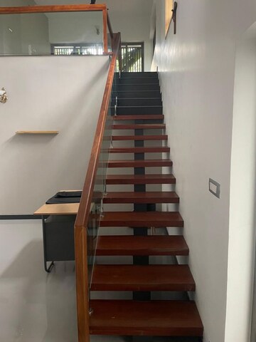 Staircase in 3 BHK Villa at Parottukonam – for Sale