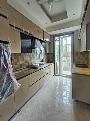 Kitchen in 3 BHK Builder Floor at Sector 56 – for Rent