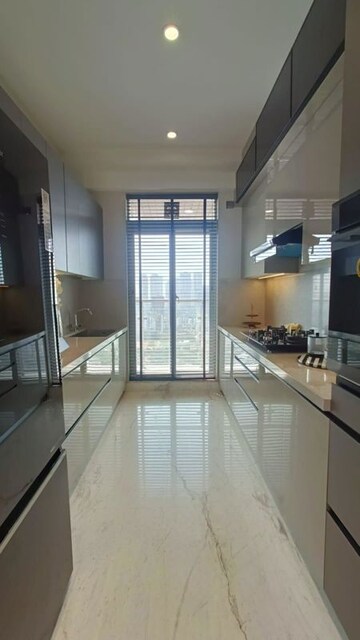 Kitchen in 3 BHK Apartment at Ruparel Jewel, Wadala – for Sale