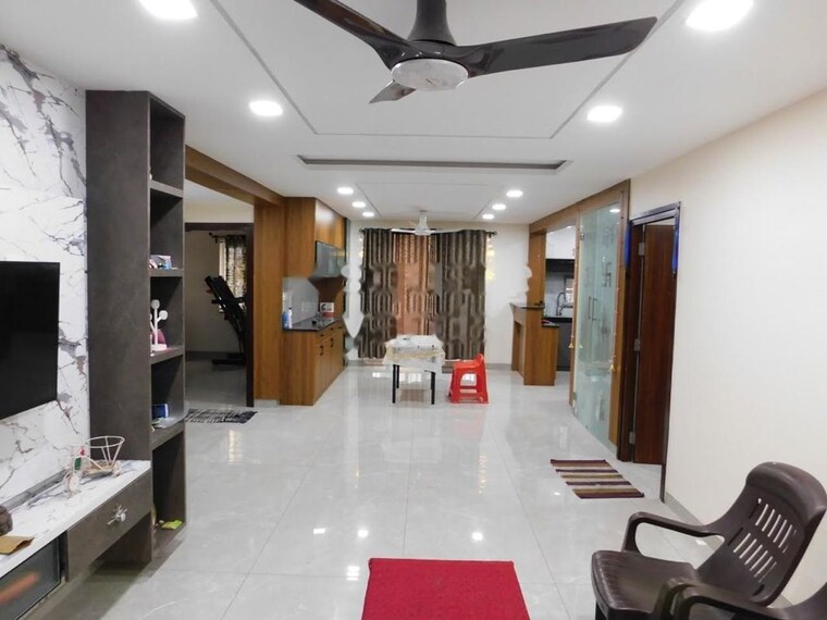 Living Room, hallmark-sunnyside 3 Bedroom 1850 Sq.Ft. Apartment In Manchirevula Hyderabad 10004845