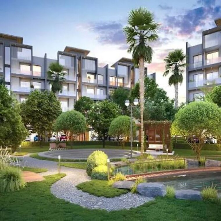 Garden, m3m-soulitude 3.5 Bedroom 1494 Sq.Ft. Apartment In Sector 89 Gurgaon 10005028