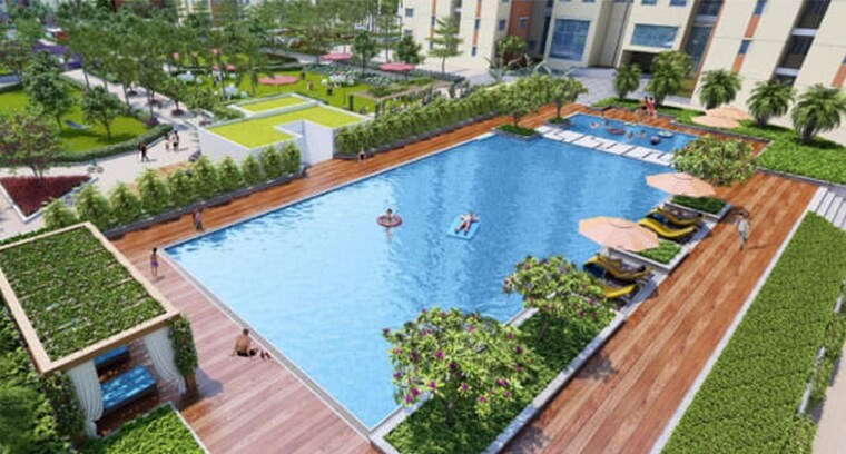 Swimming Pool, shriram-sapphire 3 Bedroom 1295 Sq.Ft. Apartment In Bommasandra Bangalore 10004443