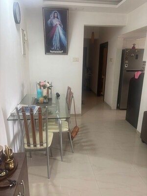 Living Room in 2 BHK Apartment at Damji Shamji Shah Mahavir Classik, Powai – for Rent