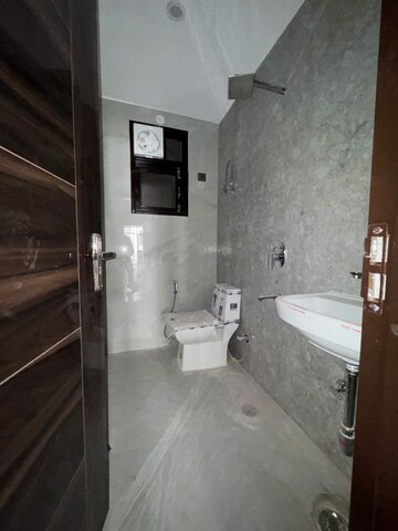Bathroom in 3 BHK Builder Floor at Chattarpur – for Rent