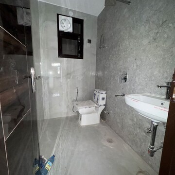 Bathroom in 3 BHK Builder Floor at Chattarpur – for Rent
