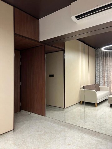 Living Room in 2 BHK Apartment at Lodha Amara, Kolshet Road – for Sale