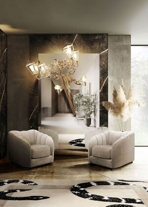 Living Room in 3.5 BHK Apartment at Chandimandir – for Sale