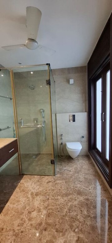 Bathroom in 3 BHK Builder Floor at Greater Kailash I – for Rent