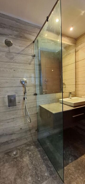 Bathroom in 3 BHK Builder Floor at Greater Kailash I – for Rent