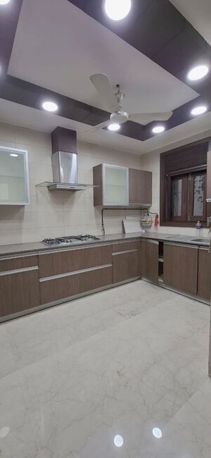Kitchen in 3 BHK Builder Floor at Greater Kailash I – for Rent