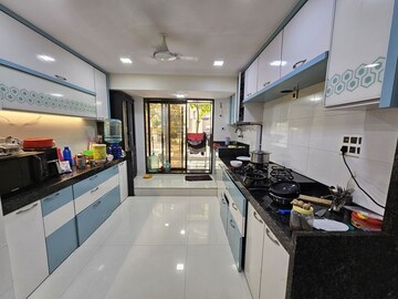 Kitchen in 3.5 BHK Apartment at Gaurav Enclave I, Mira Road – for Sale