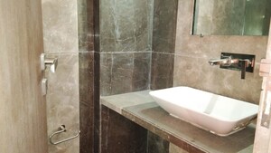 Bathroom in 3 BHK Apartment at Dosti Ambrosia, Wadala East – for Rent