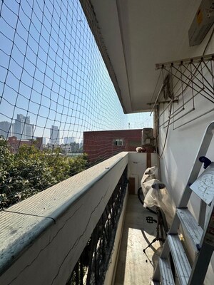 Balcony in 3 BHK Apartment at Gail CGHS, Sector 56 – for Rent