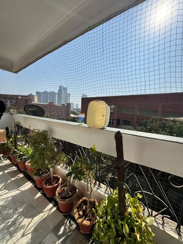 Balcony in 3 BHK Apartment at Gail CGHS, Sector 56 – for Rent