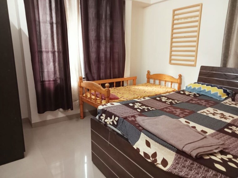 Bedroom, karan-manor 2 Bedroom 1200 Sq.Ft. Apartment In Baner Pune 10005394