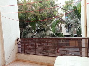 Balcony in 2 BHK Apartment at Karan Manor, Baner – for Rent