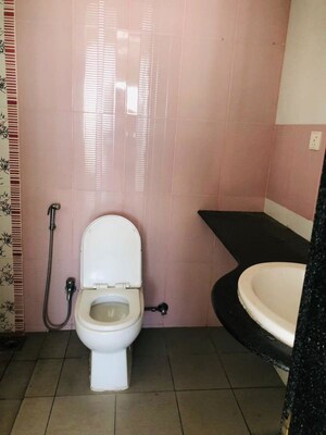 Bathroom in 3 BHK Apartment at Nanded City Shubh Kalyan, Nanded – for Rent