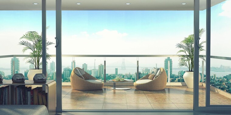 Swimming Pool, l-t-crescent-bay-t2 2 Bedroom 970 Sq.Ft. Apartment In Parel Mumbai 10005383