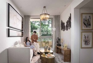 Living Room in 1 BHK Apartment at Hiranandani Regent Hill, Powai – for Sale