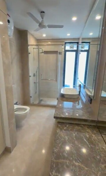 Attached Bathroom in 3 BHK Apartment at Adani Samsara Vilasa, Sector 63 – for Rent