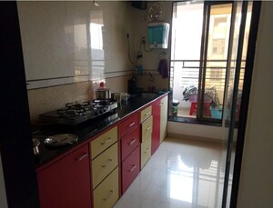 Kitchen in 2 BHK Apartment at Neelkanth Palms, Kapur Bawdi – for Rent