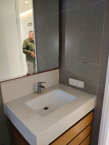 Attached Bathroom in 3 BHK Apartment at Ambience Island Lagoon, Sector 24 – for Rent