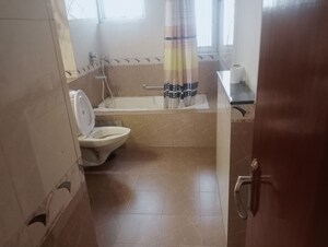 Bathroom in 3 BHK Apartment at Parsvnath Green Ville, Sector 48 – for Rent