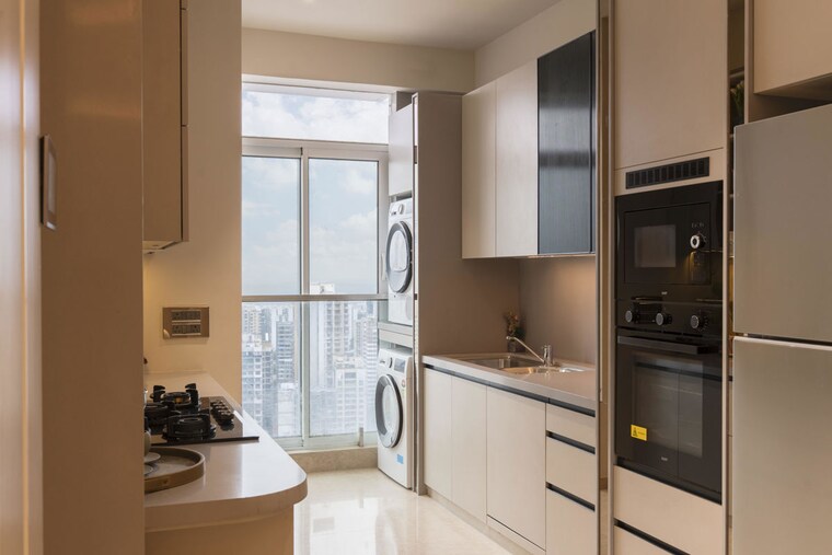 Kitchen, ruparel-jewel 3 Bedroom 2145 Sq.Ft. Apartment In Wadala Mumbai 10005643