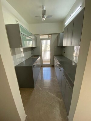 Kitchen in 1 BHK Apartment at Godrej The Trees, Vikhroli East – for Rent