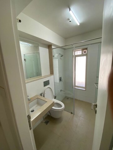 Attached Bathroom in 1 BHK Apartment at Godrej The Trees, Vikhroli East – for Rent