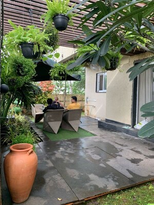 Balcony in 4 BHK Villa at Bhugaon – for Rent