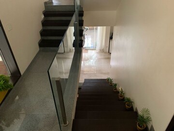 Staircase in 4 BHK Villa at Bhugaon – for Rent