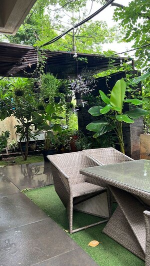 Balcony in 4 BHK Villa at Bhugaon – for Rent