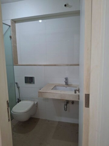 Bathroom in 1 BHK Apartment at Godrej The Trees, Vikhroli East – for Rent