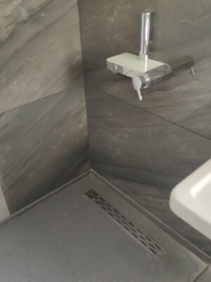 Bathroom in 3 BHK Apartment at Kumar Peninsula, Baner – for Sale