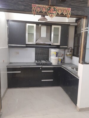 Kitchen in 3 BHK Builder Floor at Harsha City Mall, Shakti Khand 2 – for Rent