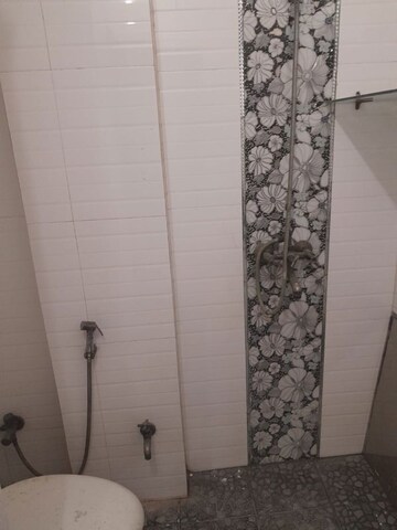 Bathroom in 3 BHK Builder Floor at Harsha City Mall, Shakti Khand 2 – for Rent