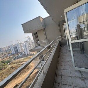 Balcony in 3 BHK Apartment at Pyramid Altia, Sector 70a – for Rent