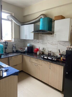 Kitchen in 3 BHK Apartment at Green Valley Residencia, Ghazipur – for Rent